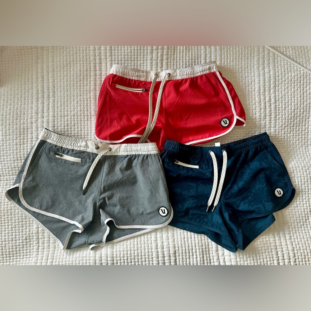 Set of 3 Vuori Tavi Shorts XS